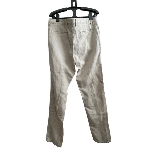 Zara Man Lightweight Linen/Polyester/Viscose/Wool Blend Pants Size 36 2756/401 - Picture 2 of 9